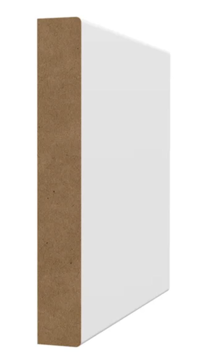 Moulure rectangulaire en fibre de bois 1/2 po x 4 po x 8 pi
