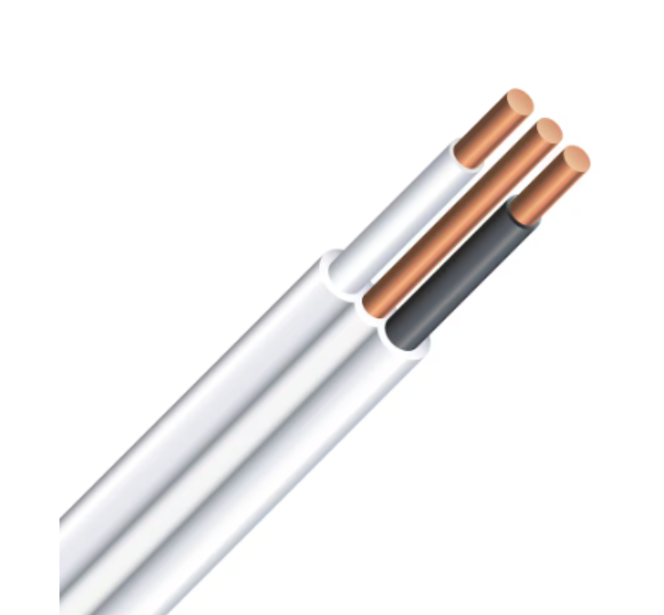 Fil électrique Romex SIMpull - Blanc Southwire 14/2 NMD90 75M